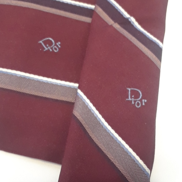CHRISTIAN DIOR VINTAGE SLIM NECKTI👔 - Picture 3 of 13